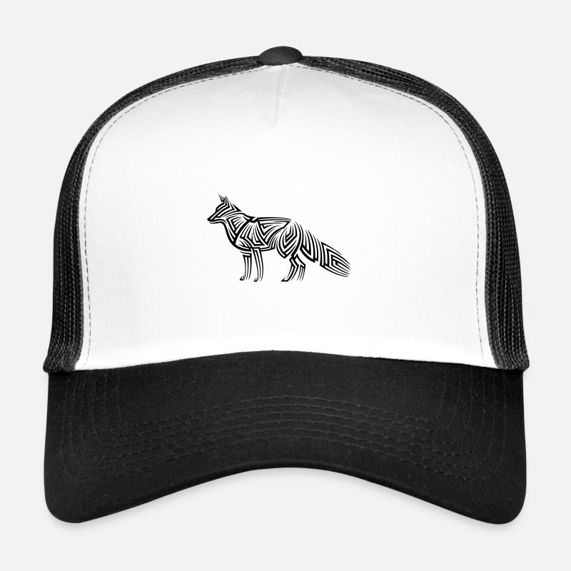 Fuchs Tribal Tattoo Trucker Cap