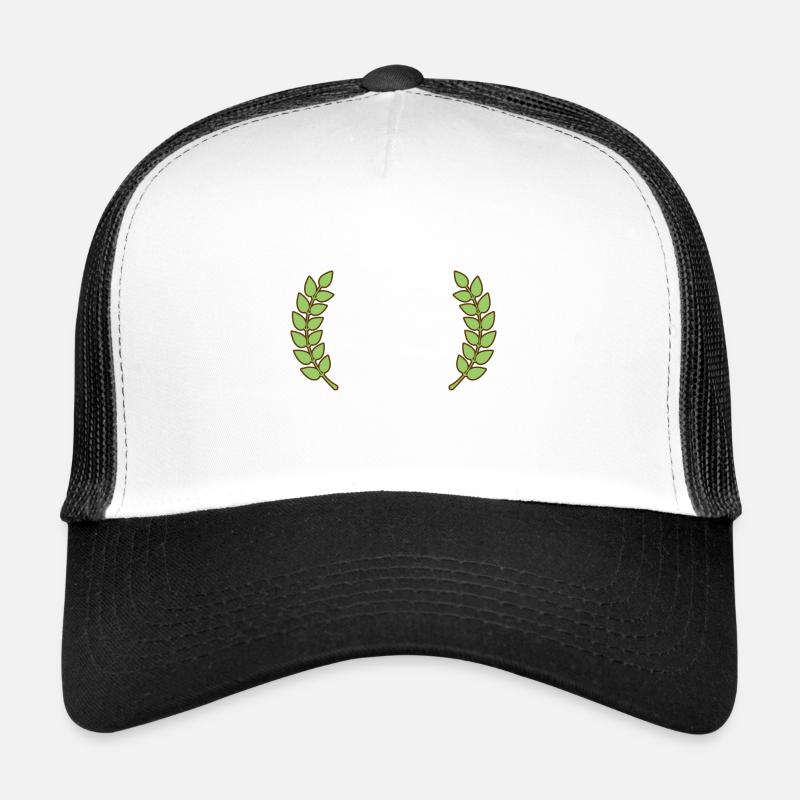 Couronne de laurier Casquette trucker 