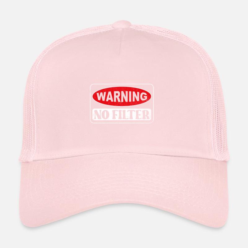 Warning - no filter Trucker Cap
