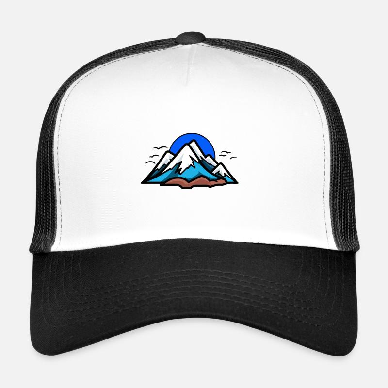 Berge Natur Symbol Trucker Cap