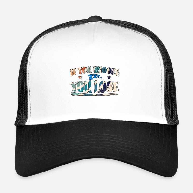 Si vous dormez, vous perdez Casquette trucker 