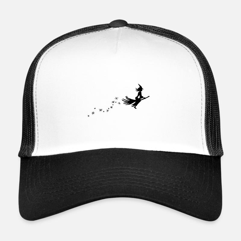 Witch broom Trucker Cap