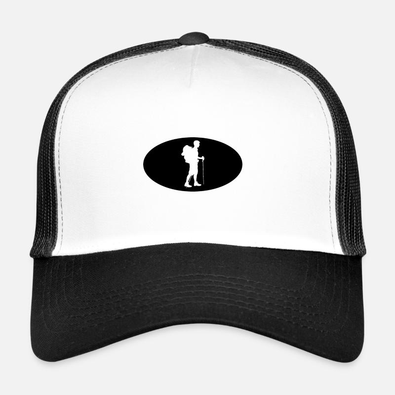 demi-cercle et errance - Casquette trucker 