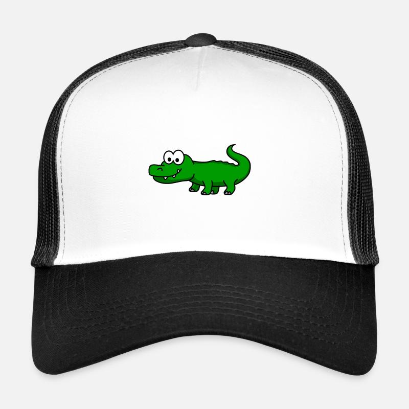 Alligator Comic Animal Casquette trucker 