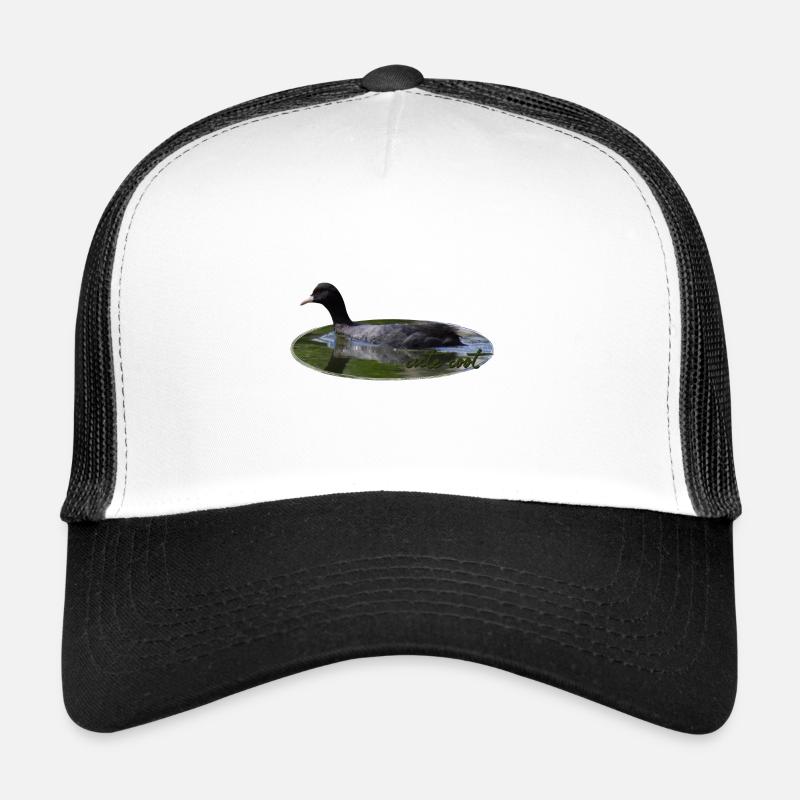 Blässhuhn Wasservogel Vogel Trucker Cap