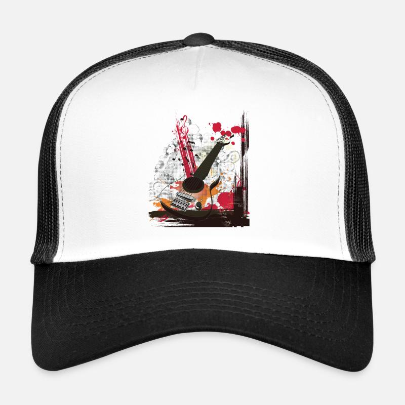 Music - Trucker Cap - white/black