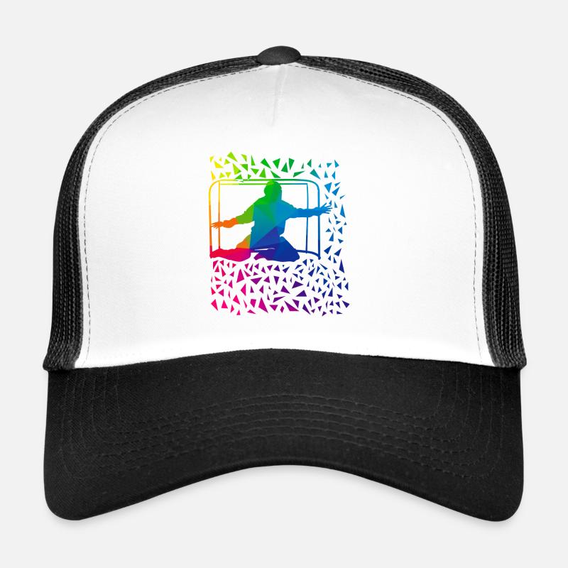 Floorball - Trucker Cap - Weiß/Schwarz