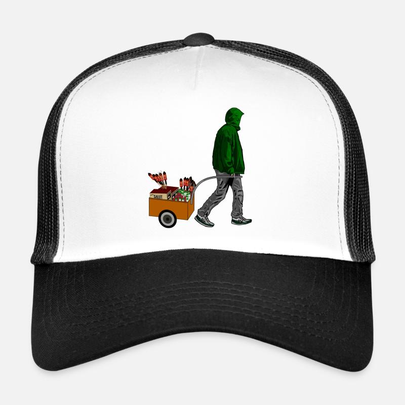 Pyrotechnie pyrotechnique Casquette trucker 