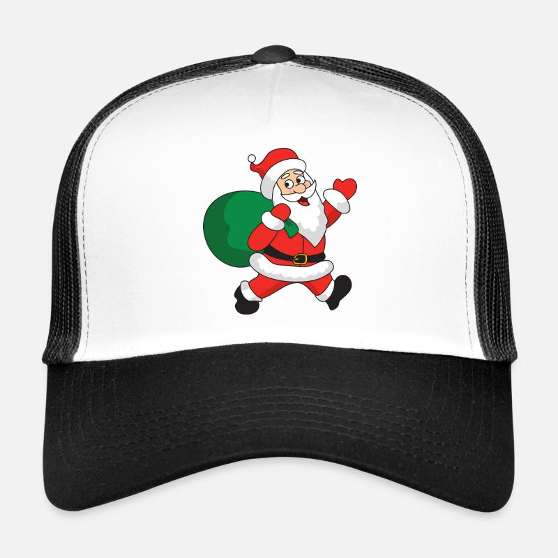 Weihnachten - Trucker Cap - Weiß/Schwarz