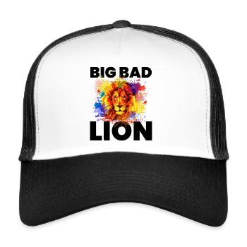 Lion lion lion lion - Trucker Cap - white/black - Front