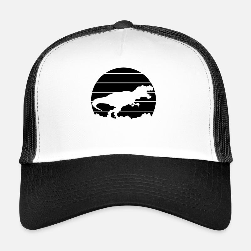 T-Rex - Trucker Cap - Weiß/Schwarz