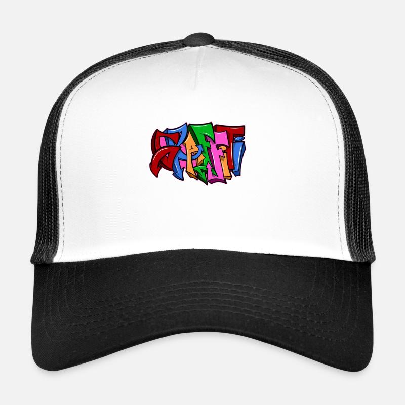 Graffiti Trucker Cap
