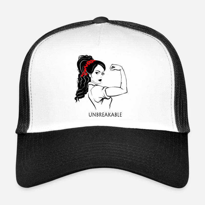 La puissance des filles Casquette trucker 