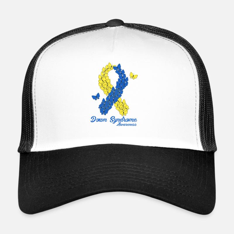 Down Syndrome Awareness - Trucker Cap - white/black