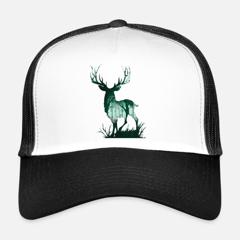 Cerf nature Casquette trucker 