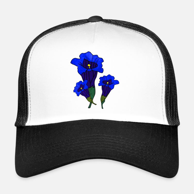Gentian (b) Trucker Cap