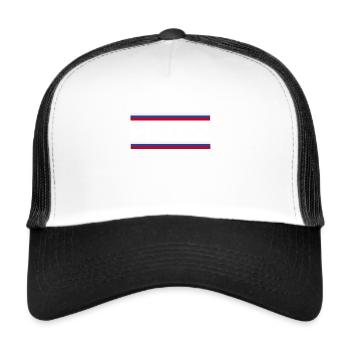 PISDEZ - Pisdetz - Pizdez пиздец Russia shirt - Trucker Cap - white/black - Front
