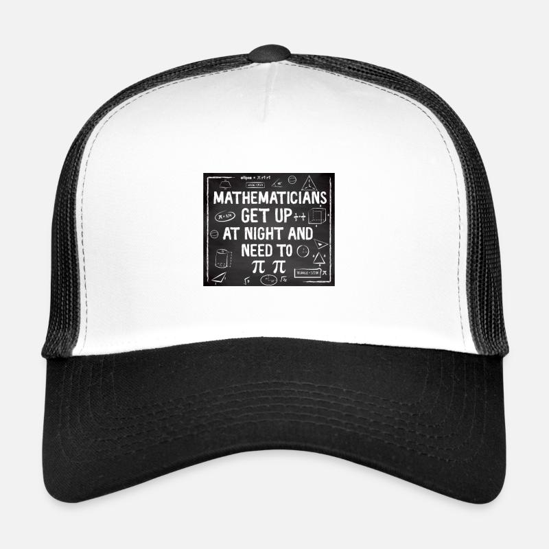 Math Mathematician Math Funny Gift Pi Trucker Cap