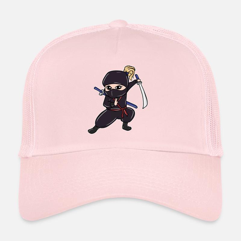 Perfektes Kinder Samurai, Ninja, Ninjas Geschenk Trucker Cap