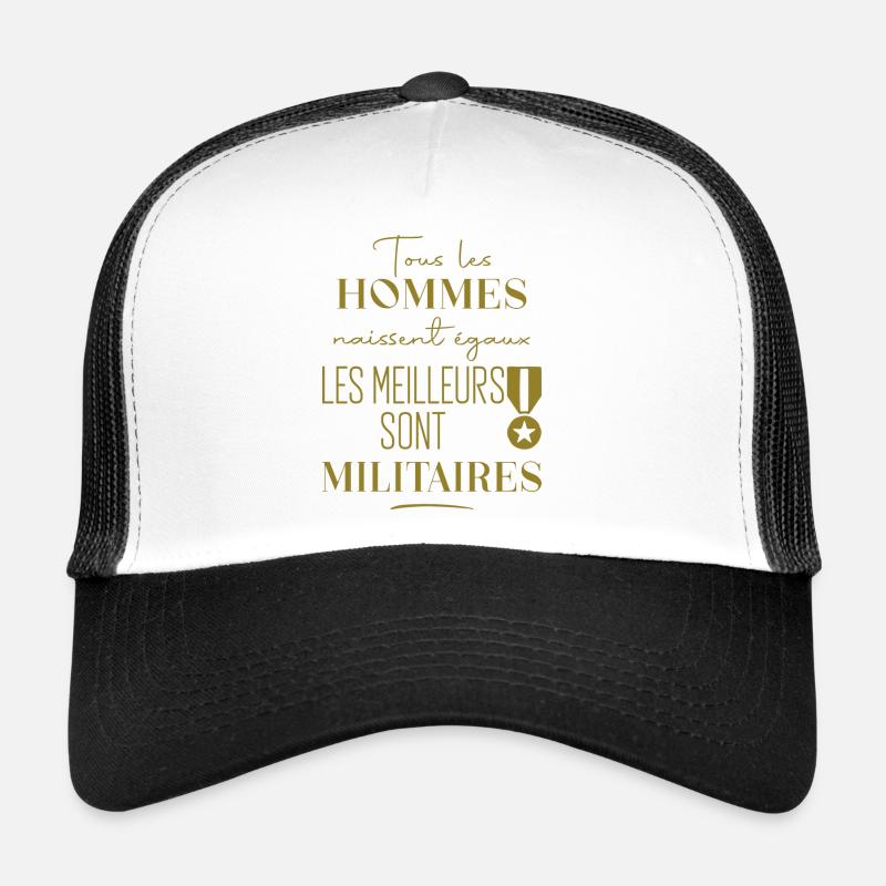 Militaire Casquette trucker 