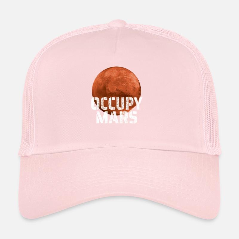 Occupy Mars Mission to Mars Space Explorer Trucker Cap