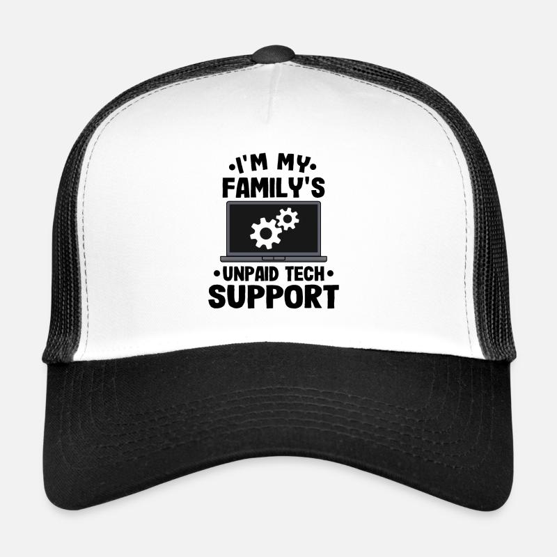 First Level Support Geschenk Lustig Programmierer Trucker Cap