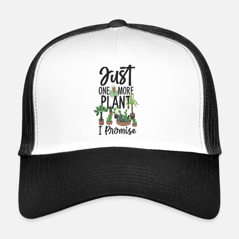 Gärtner Pflanzen - Trucker Cap - Weiß/Schwarz