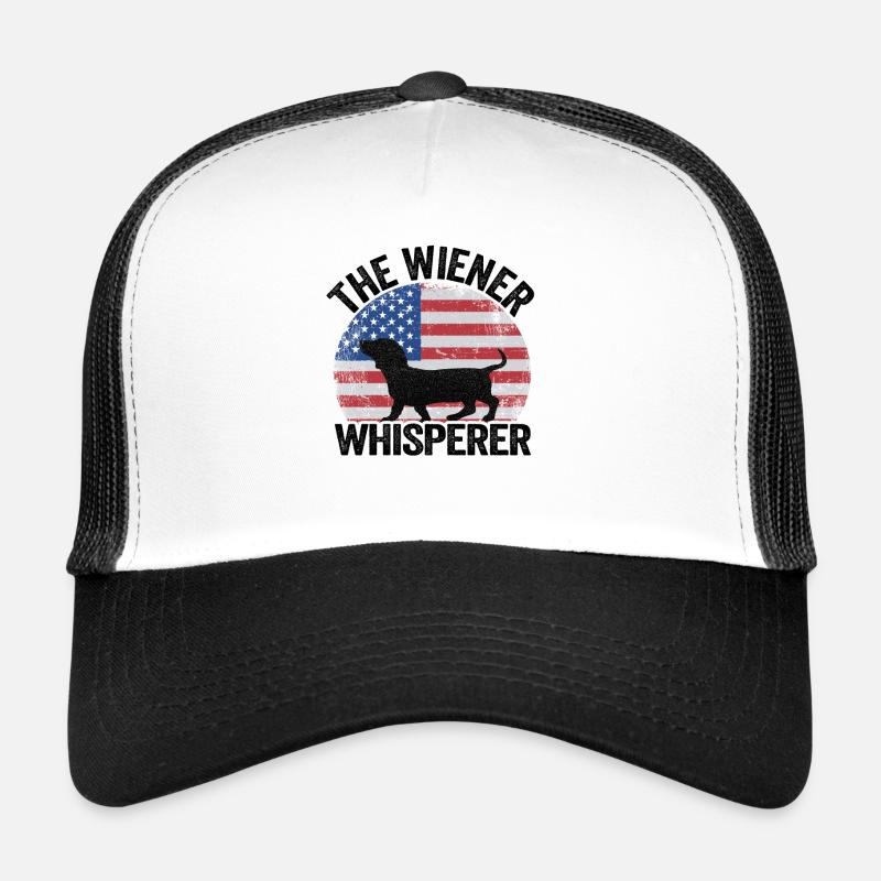 Teckel teckel teckel propriétaire chien de toit Casquette trucker 