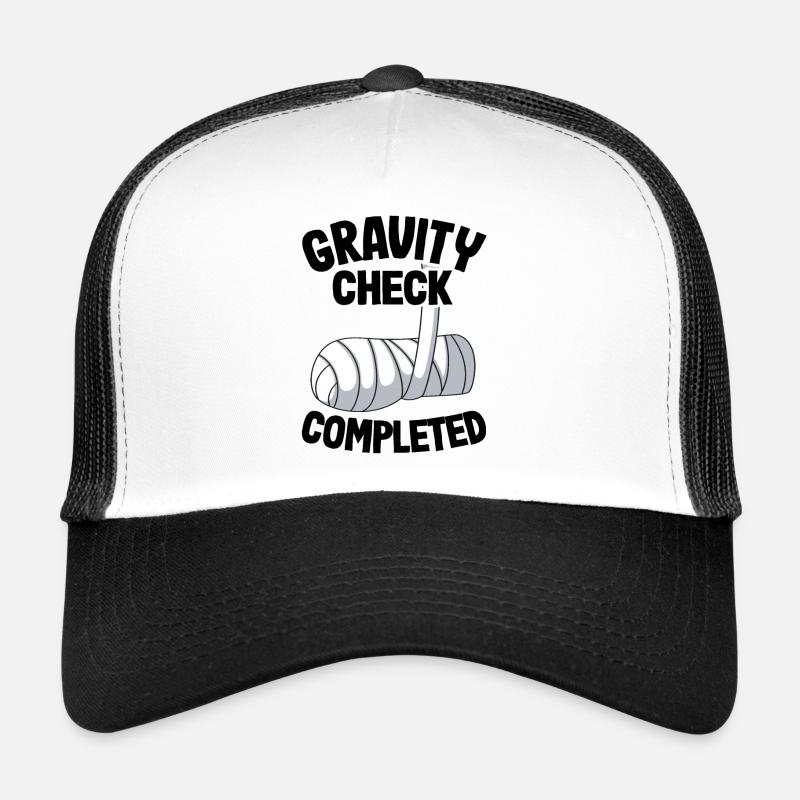 Guérissez bientôt récupération de cadeau de bras cassé Casquette trucker 