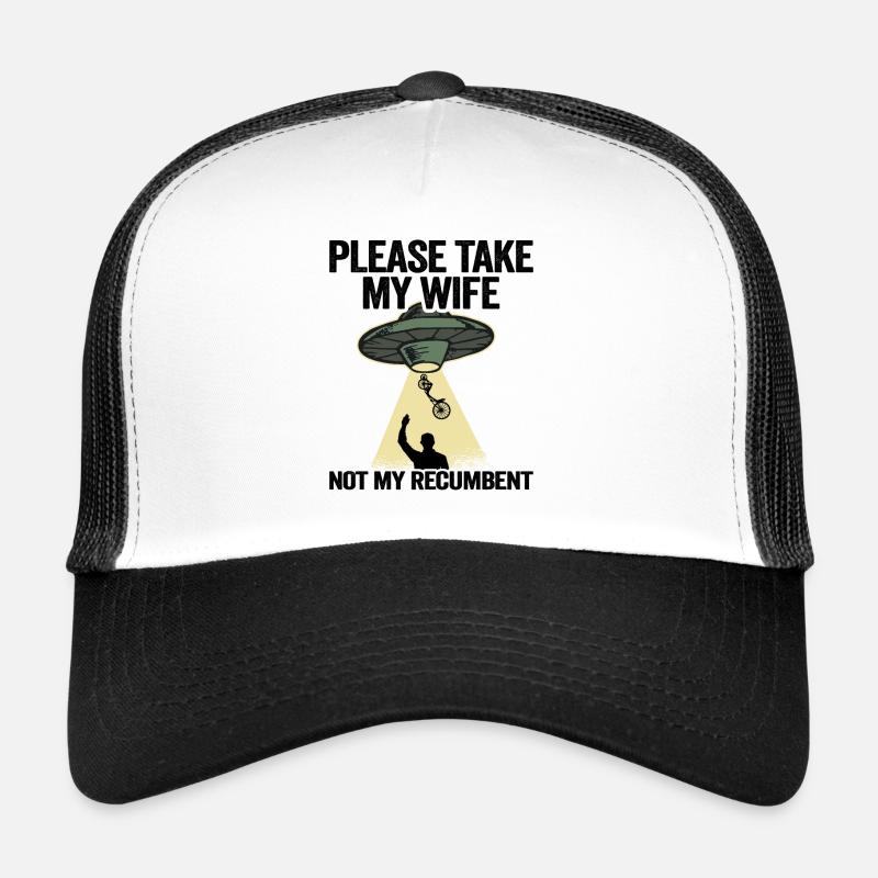 Liegerad Liegeradfahrer Liegefahrrad Lustig Spruch Trucker Cap