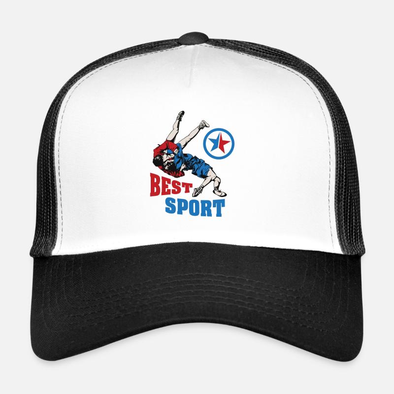 Best Sport Sambo Kampfsport Geschenk Trucker Cap