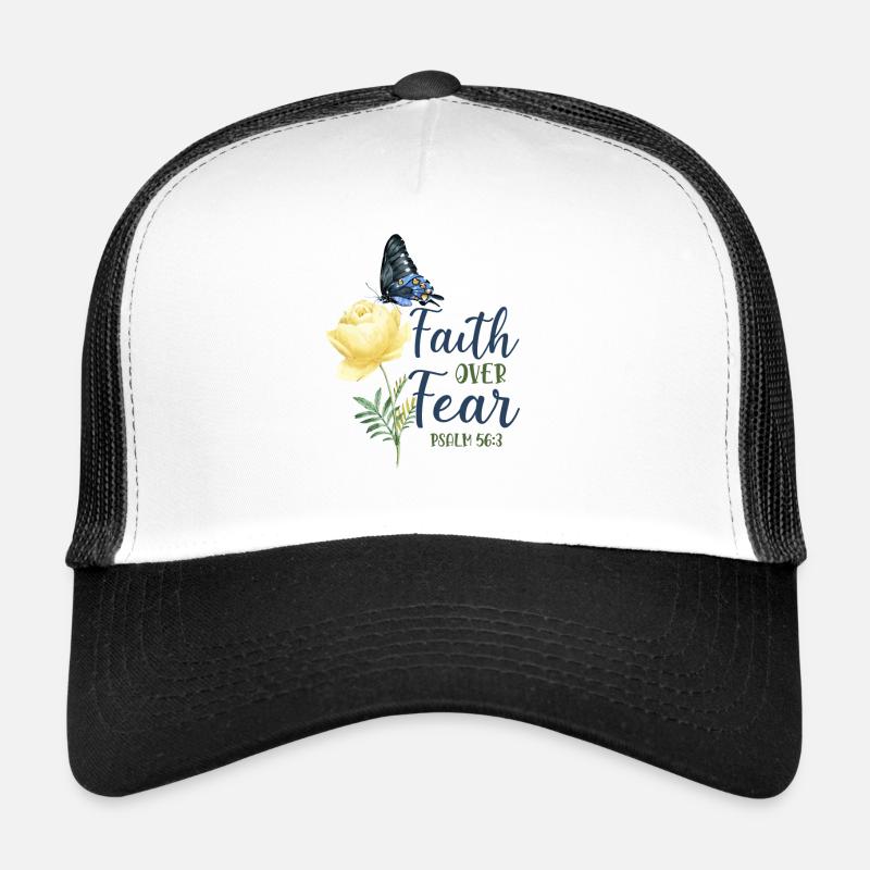 Christian Bible Verse Quote Trucker Cap