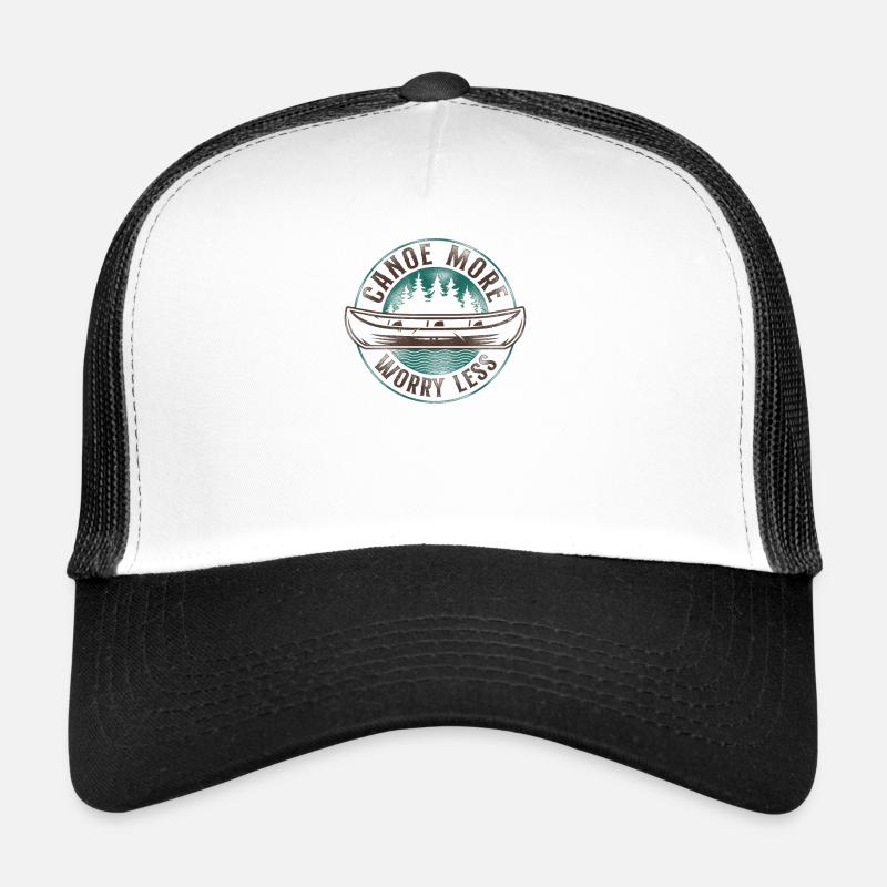 Canoe Canoeing Vintage Canoe More Trucker Cap