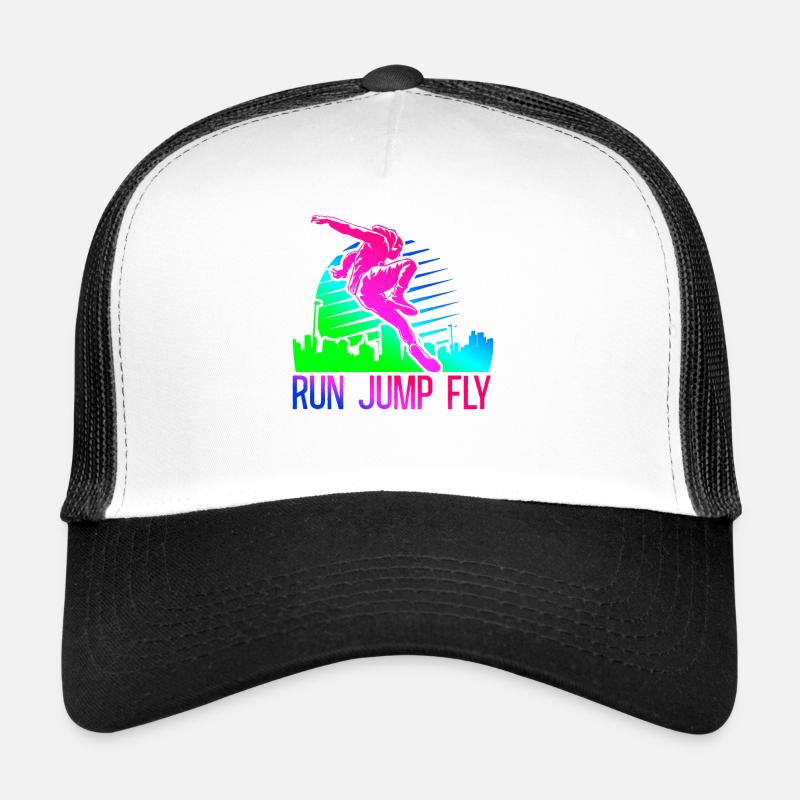 Parkour Free Running Traceur 80S Casquette trucker 