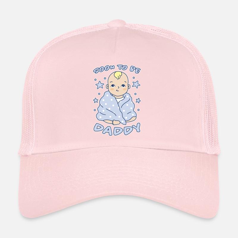 Baby Vater Schwangerschaft Spruch Papa Geschenk Trucker Cap