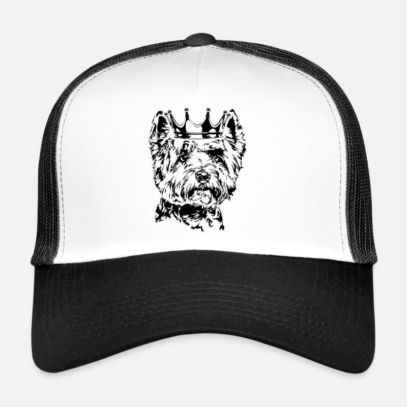 WESTIE Krone Dog Wilsigns Trucker Cap