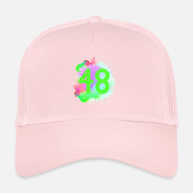 48 Number of blobs Trucker Cap