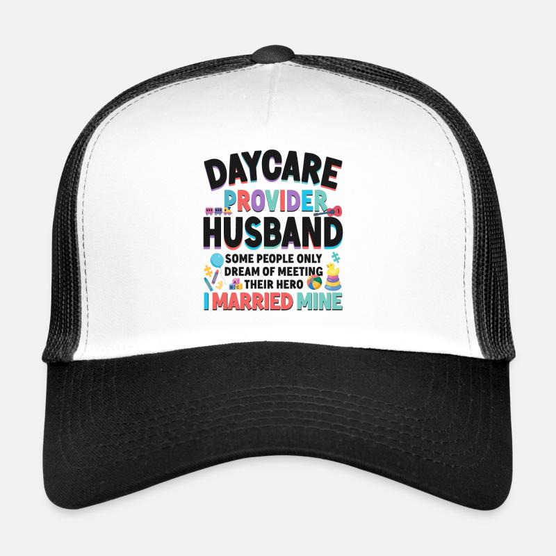 Fournisseur de services de garde d’enfants Enseignant Casquette trucker 