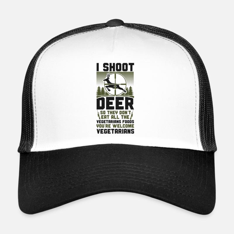 Buck Deer Hunting Hunter Trucker Cap