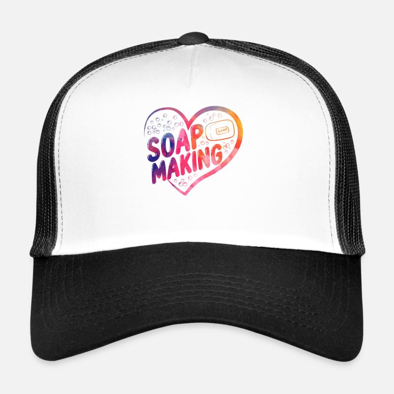 Fabrication de savon Crafting Heart Casquette trucker 