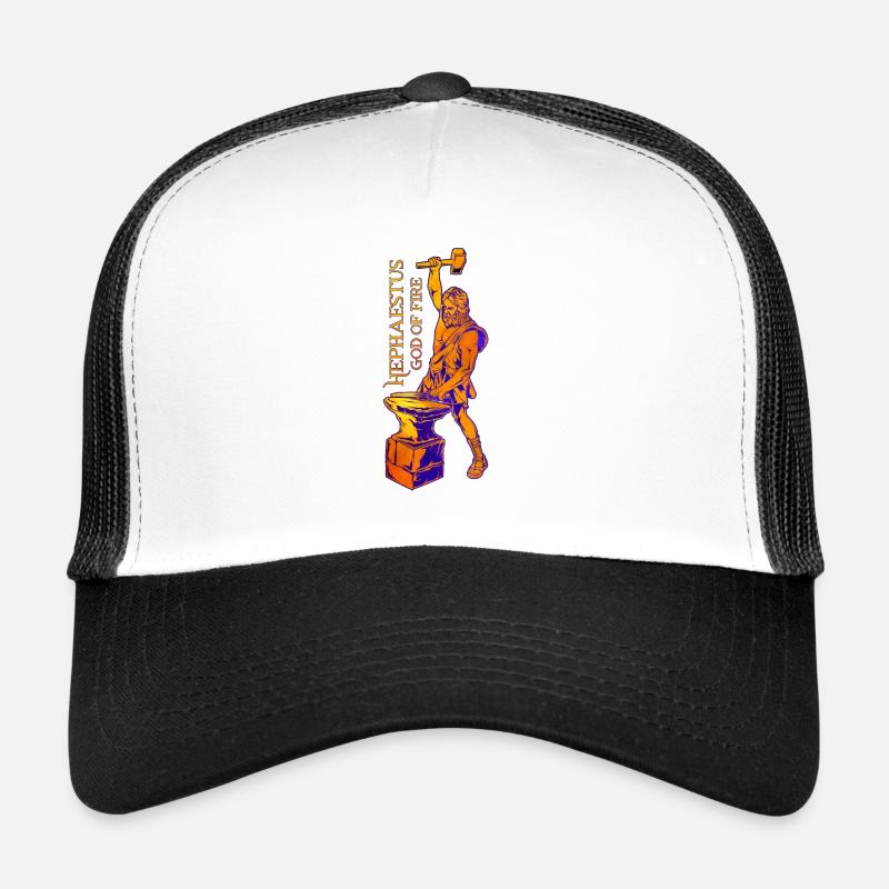 God of Fire - Hephaestus Trucker Cap