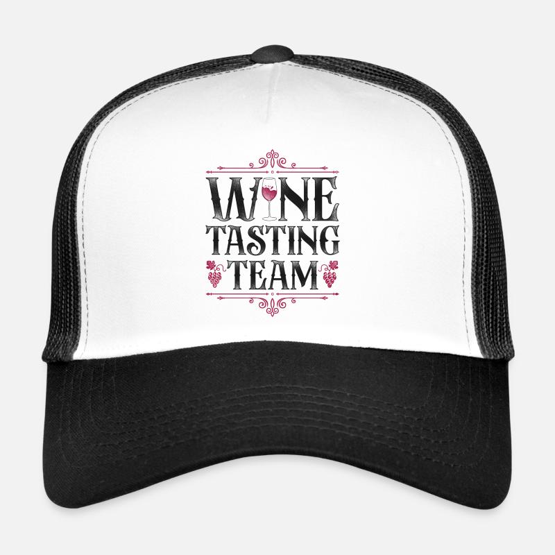 Dégustation de vin de sommelier Casquette trucker 