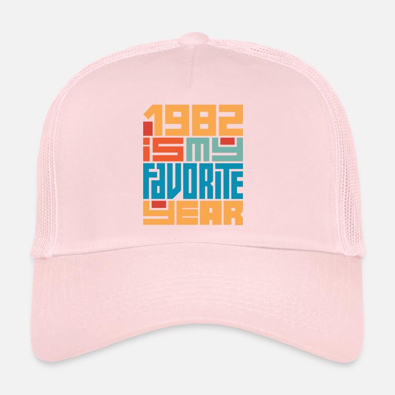 1982 Est Mon Année Préférée 40 Ans Anniversaire Casquette trucker 