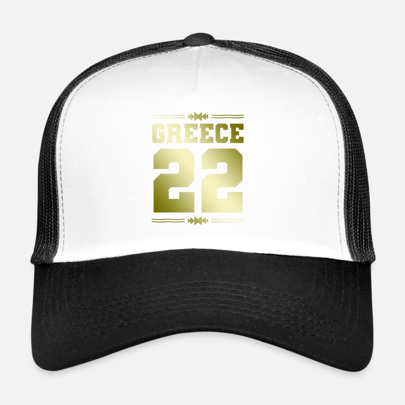 Greece 22 Trucker Cap