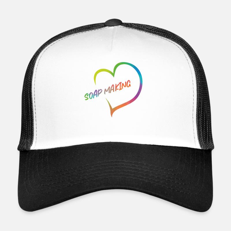 Fabrication de savon Crafting Heart Casquette trucker 