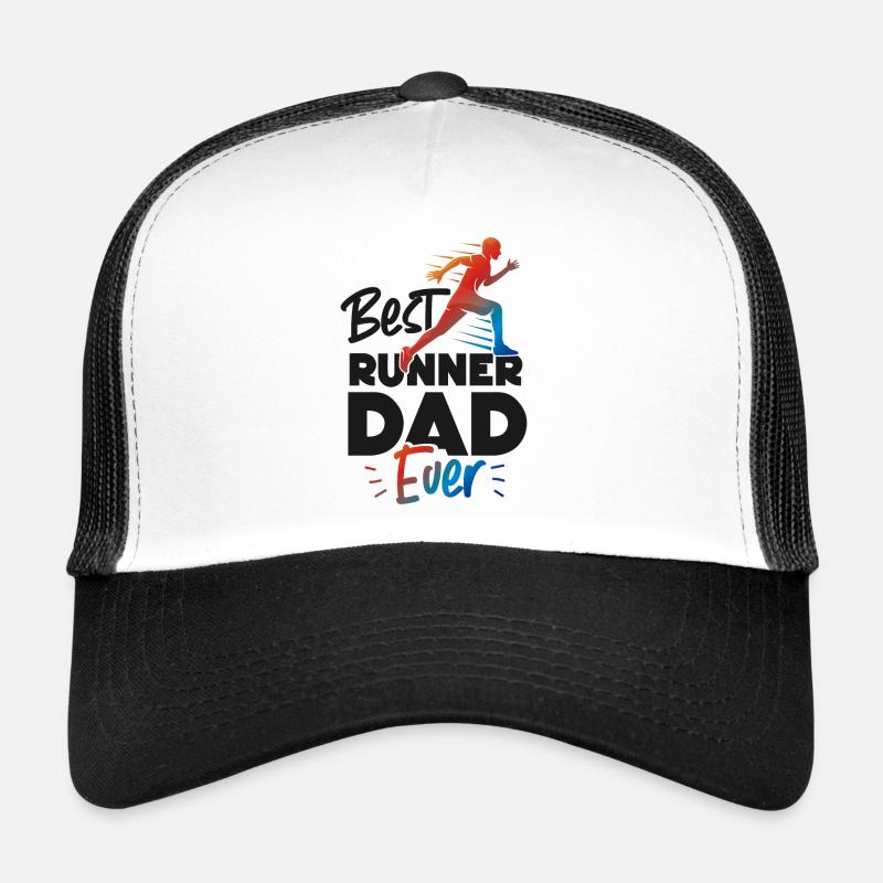 Coureur de course Semi-marathon Papa Casquette trucker 