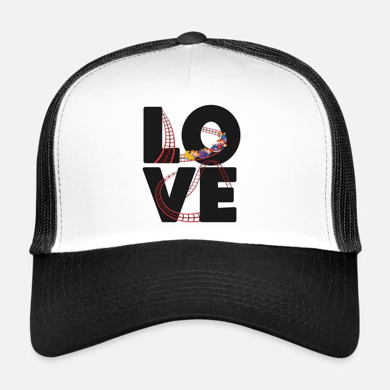 Roller Coaster Love Trucker Cap