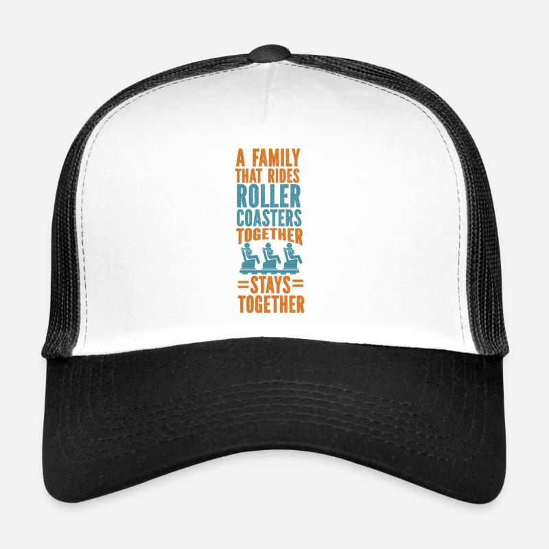 Scooter Coaster Une famille qui roule Casquette trucker 