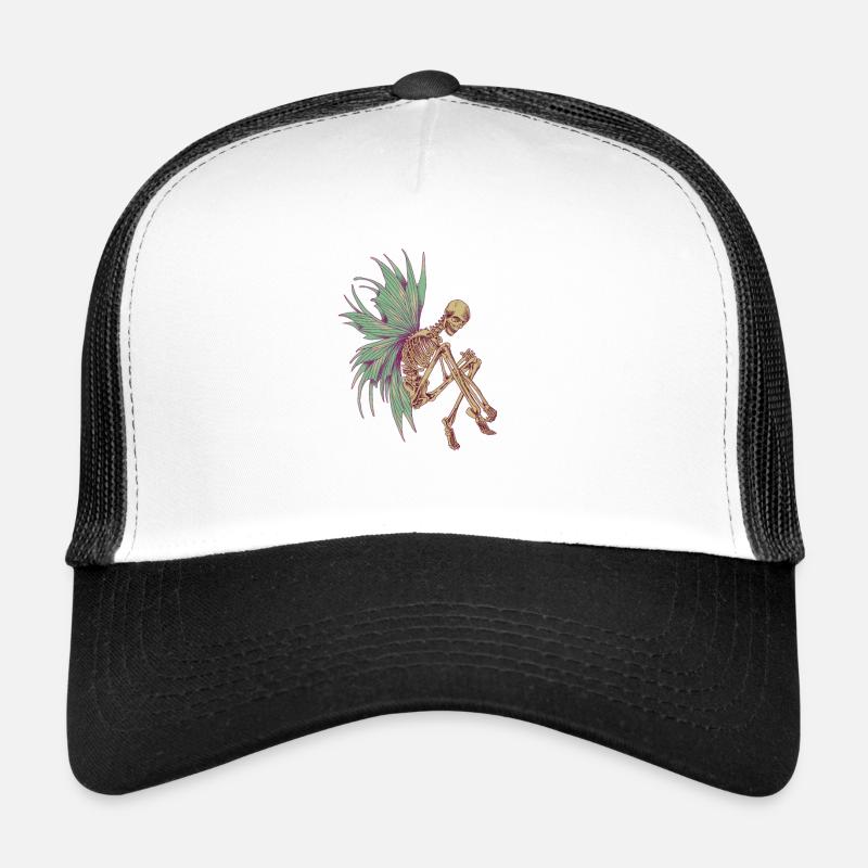 Fairycore - skeleton with wings Trucker Cap