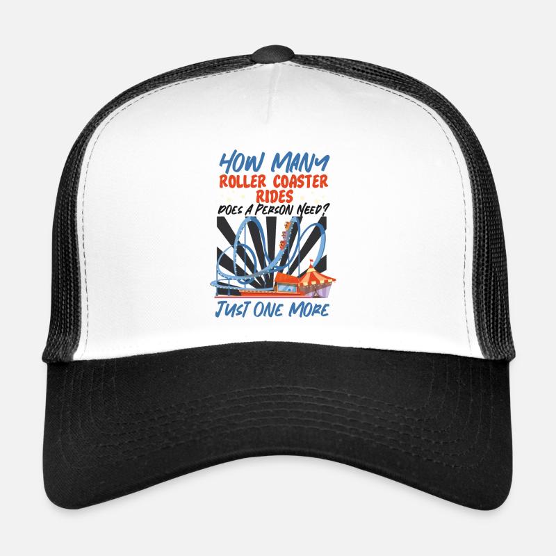 Montagnes russes Combien de rouleaux Casquette trucker 